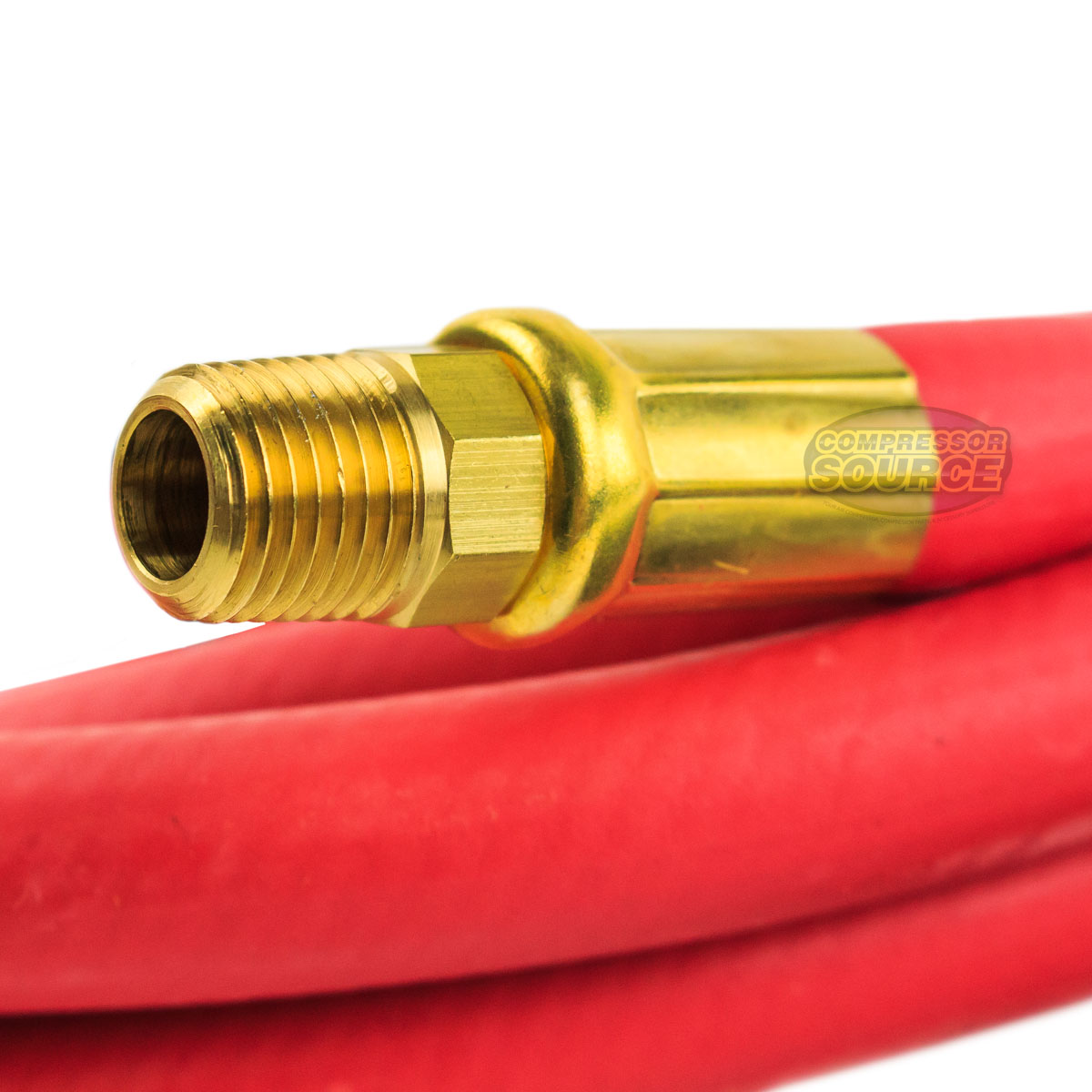 Goodyear Rubber Hose Whip 6' ft. x 3/8" in. 250 PSI Air Compressor Lead